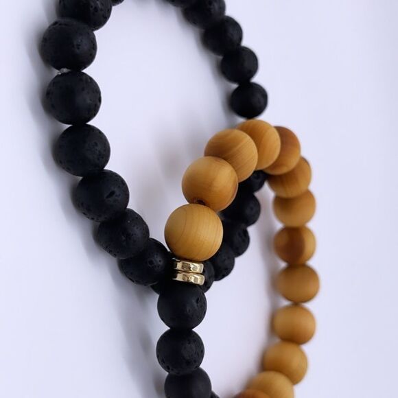 NWT Wool & Pepper Co. Mens Wood & Lava Stack (2) - Picture 4 of 6